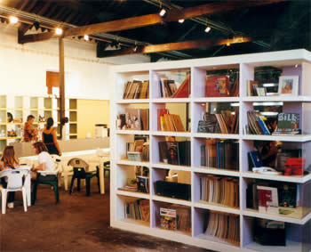 La bibliothèque.