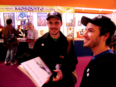 Morgan Navarro et Max de Radiguès, frères de casquette