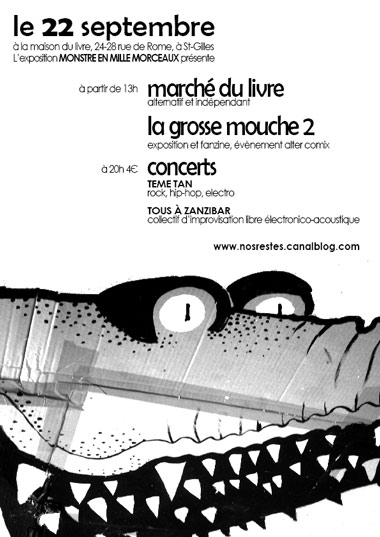 Marché du livre à la maison du livre de St Gilles&nbsp;!! - 1