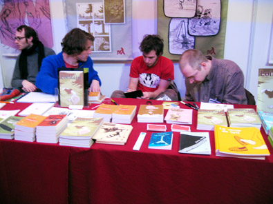 Sacha Goerg, Laurent Dandoy, Max de Radiguès, Claude Desmedt