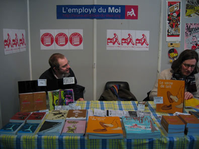 Claude et David, le lendemain avant l’ouverture...