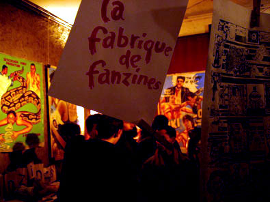 Vernissage à l’Underboom de l’expo de Moulinex. Ici la Fabrique à Fanzine (la même que dans la&nbsp;(…)
