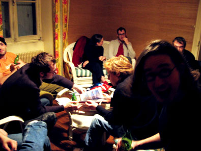 L’apéritif (on attend encore des gens).