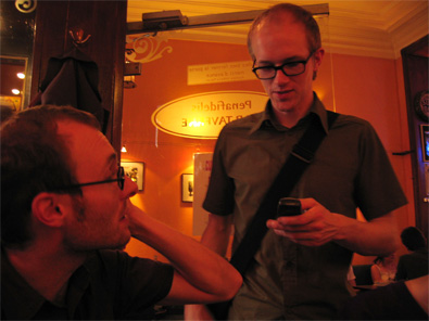 Après le vernissage, le resto. Jean-François 