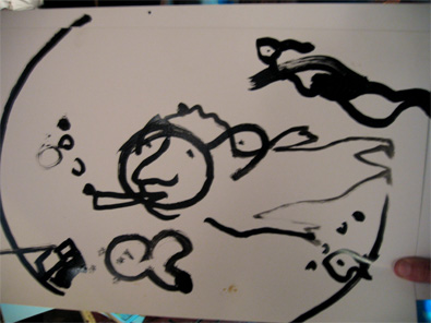 Un dessin de Xavier