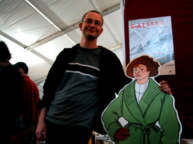 Claude en compagnie d’Adèle.