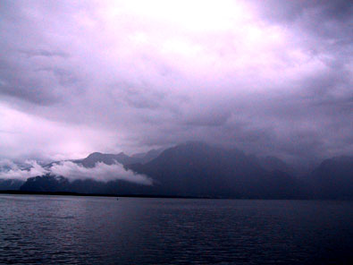 Retour par le lac Léman.