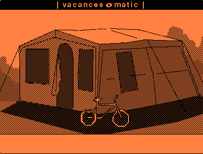 Une vue de l’interface du Vacances-o-matic