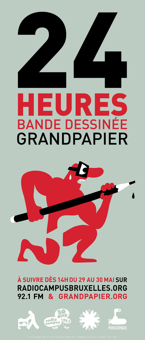 Les 24 heures bande dessinée de GRANDPAPIER 2010 - 1