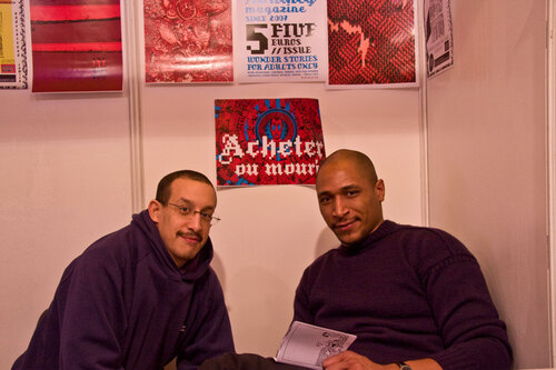 George avec Francesco Defourny et Xavier Torcelly
