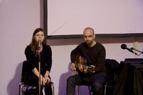 Fanny Michaëlis & Ludovic Debeurme (soundcheck)