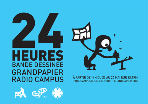  24 heures de bande dessinée / 24 hour Comics >>GRANDPAPIER<<  - 6