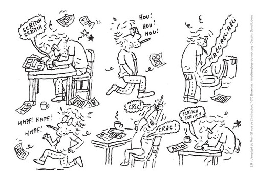  24 heures de bande dessinée / 24 hour Comics >>GRANDPAPIER<<  - 4