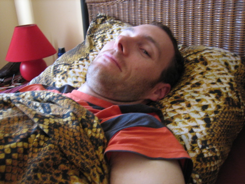 Sacha Goerg super prêt à marcher encore des kilomètres