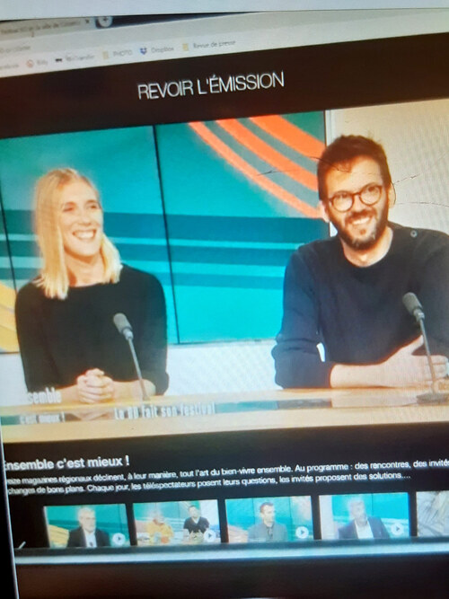 Pierre Maurel est passé sur France 3.