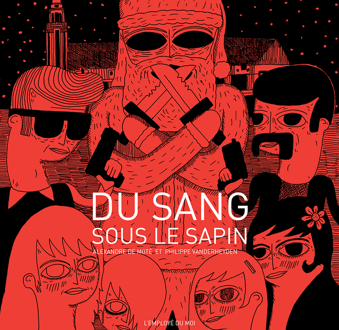 Couverture de Du sang sous le sapin
