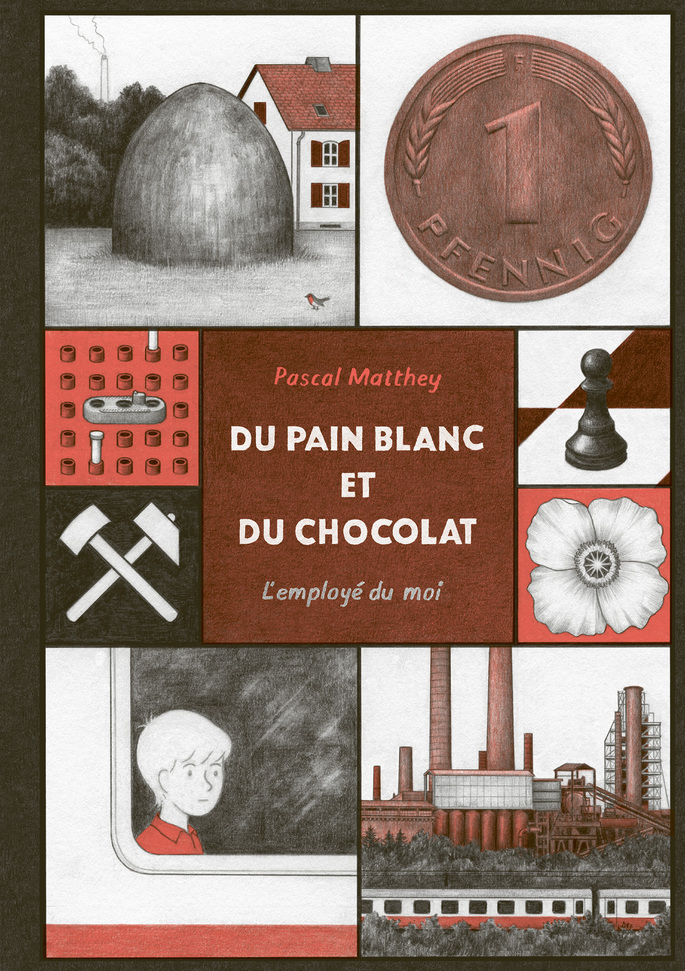 Couverture de Du pain blanc et du chocolat